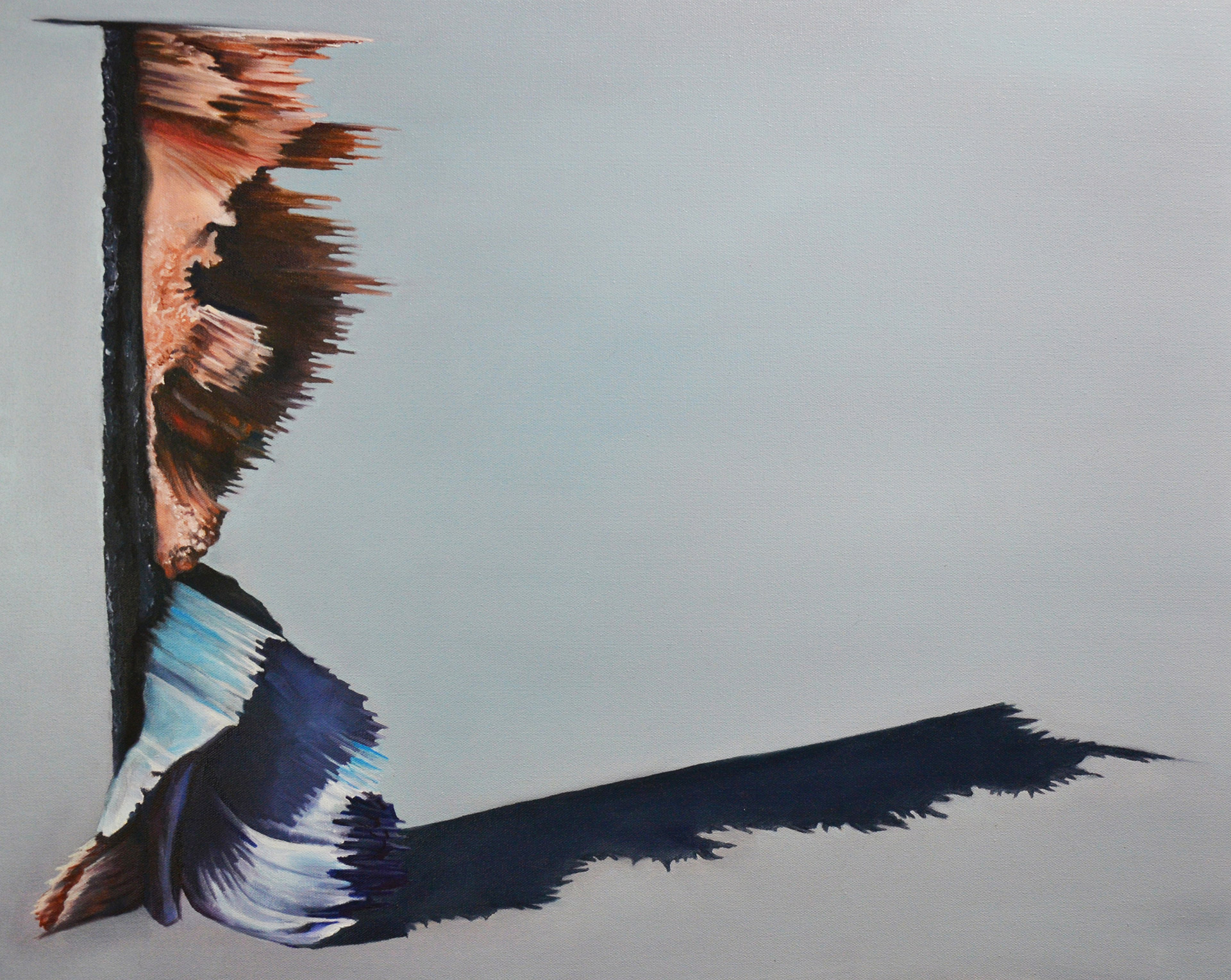 Disquietude, Oil on Canvas Painting for Sale, 24 x 30 x 1.5 Inches